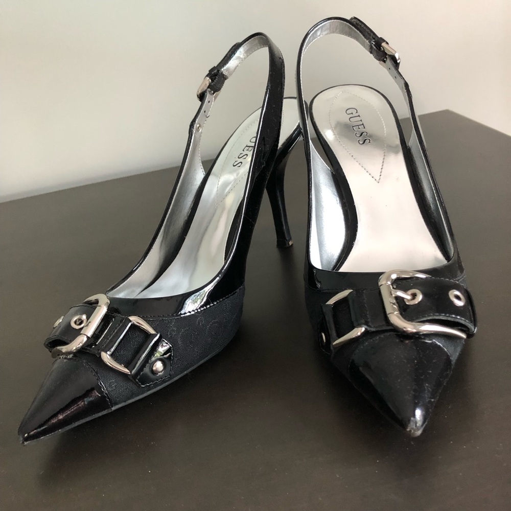 Guess Patent Heels